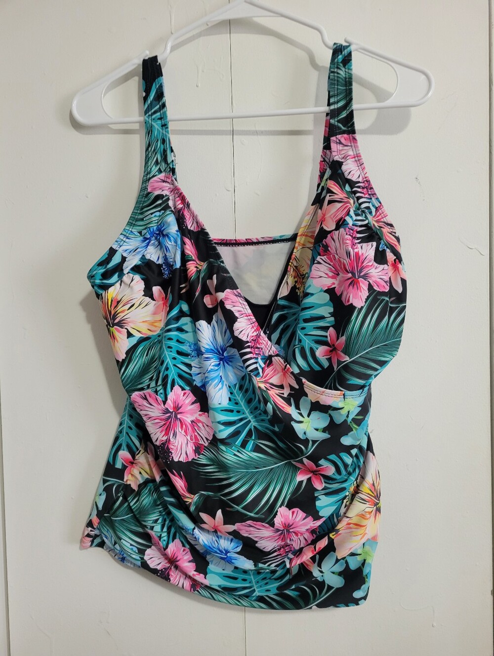 Floral Tummy Control Tankin Top